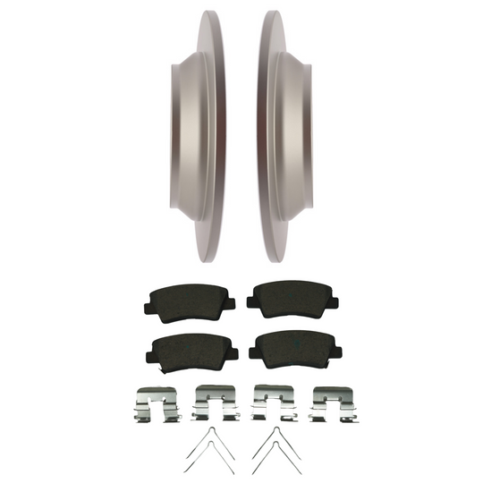 KPR15150 Bremex Premium ExoCoat Brake Pad and Rotors Disc Brake Kit Bremex Brakes