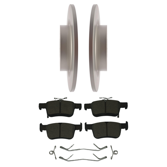 KPR15160 Bremex Premium ExoCoat Brake Pad and Rotors Disc Brake Kit Bremex Brakes