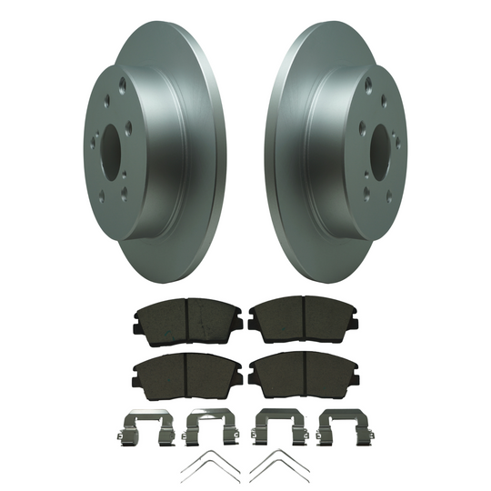 KPR15340 Bremex Premium ExoCoat Brake Pad and Rotors Disc Brake Kit Bremex Brakes
