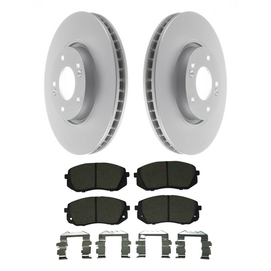 KPR15490 Bremex Premium ExoCoat Brake Pad and Rotors Disc Brake Kit Bremex Brakes