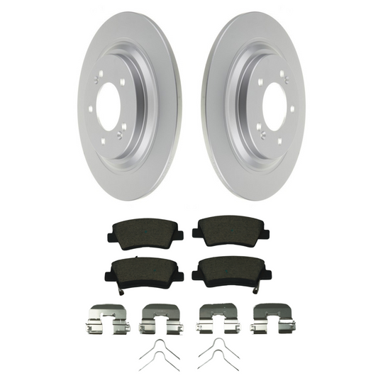 KPR15500 Bremex Premium ExoCoat Brake Pad and Rotors Disc Brake Kit Bremex Brakes