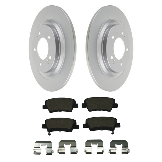 KPR15510 Bremex Premium ExoCoat Brake Pad and Rotors Disc Brake Kit Bremex Brakes