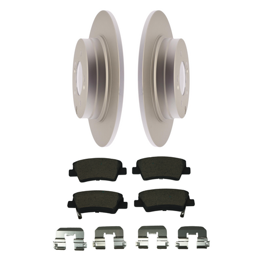 KPR15520 Bremex Premium ExoCoat Brake Pad and Rotors Disc Brake Kit Bremex Brakes