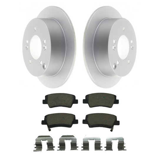 KPR15540 Bremex Premium ExoCoat Brake Pad and Rotors Disc Brake Kit Bremex Brakes