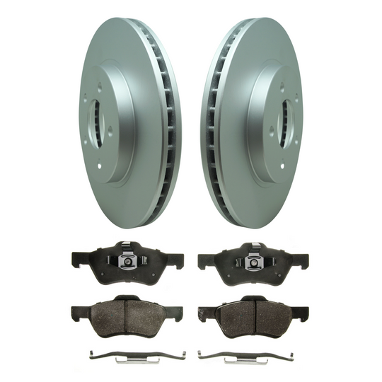 KPR15580 Bremex Premium ExoCoat Brake Pad and Rotors Disc Brake Kit Bremex Brakes
