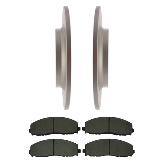 KPR15640 Bremex Premium ExoCoat Brake Pad and Rotors Disc Brake Kit Bremex Brakes