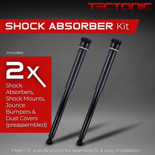 KPS830410 Rear Shock Absorber & Mount Kit Tectonic Canada