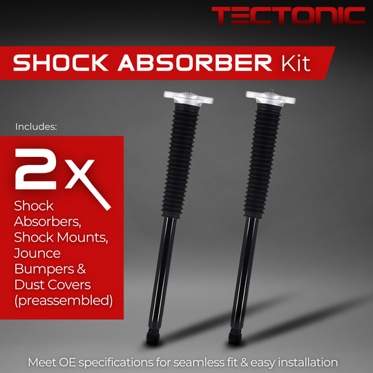 KPS830490 Rear Shock Absorber & Mount Kit Tectonic Canada