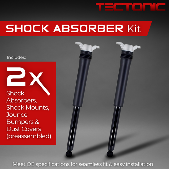 KPS830540 Rear Shock Absorber & Mount Kit Tectonic Canada