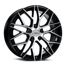 Load image into Gallery viewer, KR01-208558GBF - Katana Racing KR01 20X8.5 5X108 ET 40mm Gloss Black Machined Face - Katana Racing Wheels Canada