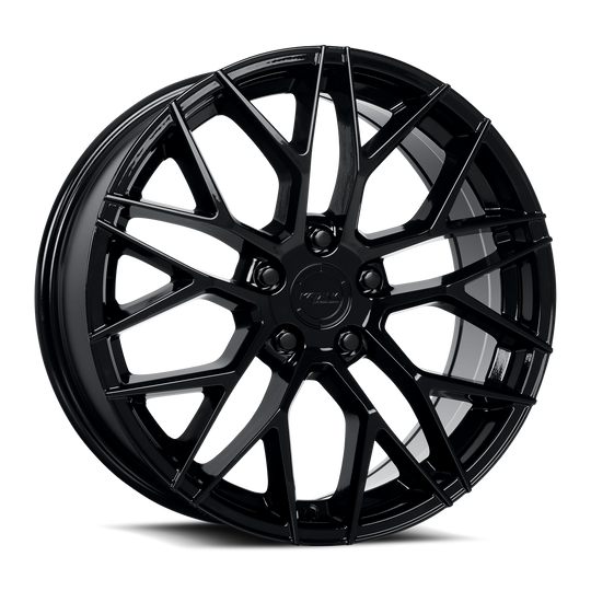KR01-208551GB - Katana Racing KR01 20X8.5 5X110 ET 40mm Gloss Black - Katana Racing Wheels Canada