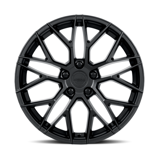 KR01-208550MB - Katana Racing KR01 20X8.5 5X108 ET 40mm Matte Black - Katana Racing Wheels Canada