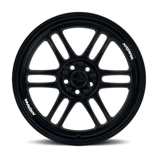 KR02-188005MB - Katana Racing KR02 18X8 5X100 / 5X114.3 ET 40mm Matte Black - Katana Racing Wheels Canada