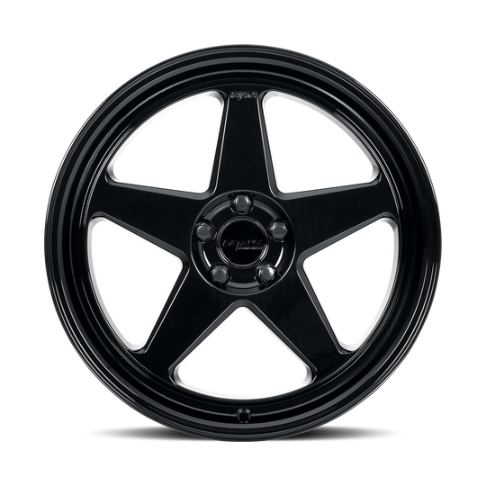 KR03-188050GB - Katana Racing KR03 18X8 5X100 ET 40mm Gloss Black - Katana Racing Wheels Canada