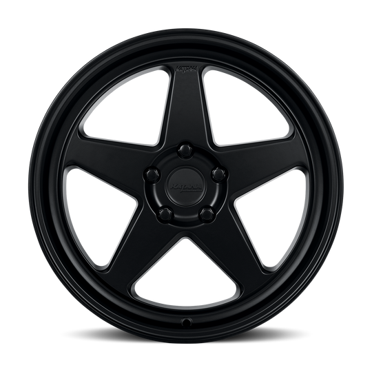 KR03-188056MB - Katana Racing KR03 18X8 5X105 ET 40mm Matte Black - Katana Racing Wheels Canada