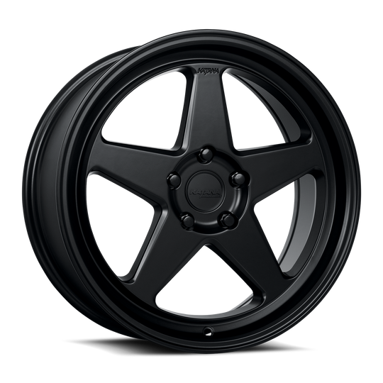 KR03-188050MB - Katana Racing KR03 18X8 5X100 ET 40mm Matte Black - Katana Racing Wheels Canada