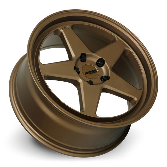 KR03-188058MR - Katana Racing KR03 18X8 5X108 ET 40mm Matte Bronze - Katana Racing Wheels Canada
