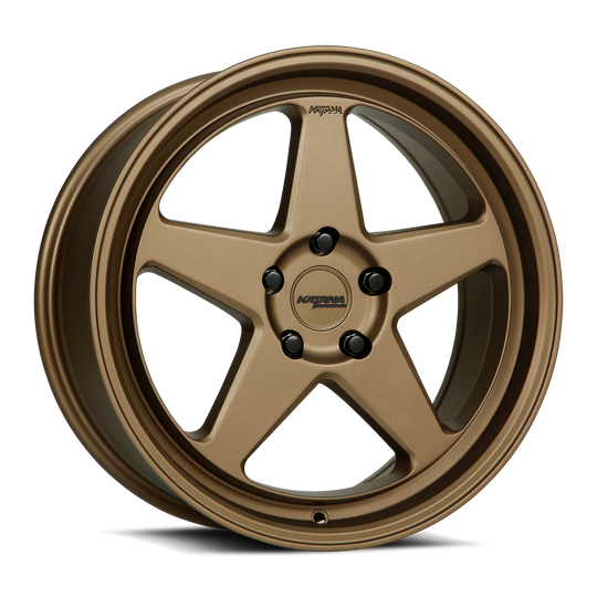 KR03-188058MR - Katana Racing KR03 18X8 5X108 ET 40mm Matte Bronze - Katana Racing Wheels Canada