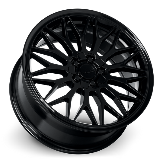 KR05-188005GB - Katana Racing KR05 18X8 5X100 / 5X114.3 ET 40mm Gloss Black - Katana Racing Wheels Canada