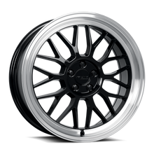 Charger l'image dans la galerie, KR06-188051GBL - Katana Racing KR06 18X8 5X110 ET 40mm Gloss Black Machined Lip - Katana Racing Wheels Canada