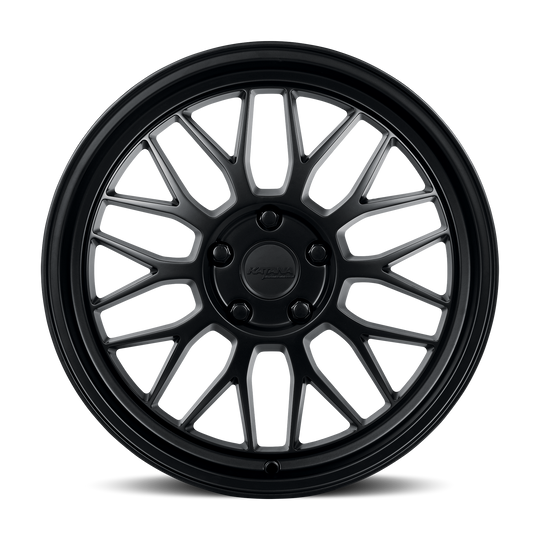 KR06-188058MB - Katana Racing KR06 18X8 5X108 ET 40mm Matte Black - Katana Racing Wheels Canada