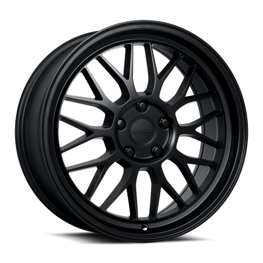 KR06-188050MB - Katana Racing KR06 18X8 5X100 ET 40mm Matte Black - Katana Racing Wheels Canada