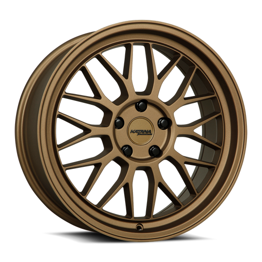 KR06-188051MR - Katana Racing KR06 18X8 5X110 ET 40mm Matte Bronze - Katana Racing Wheels Canada