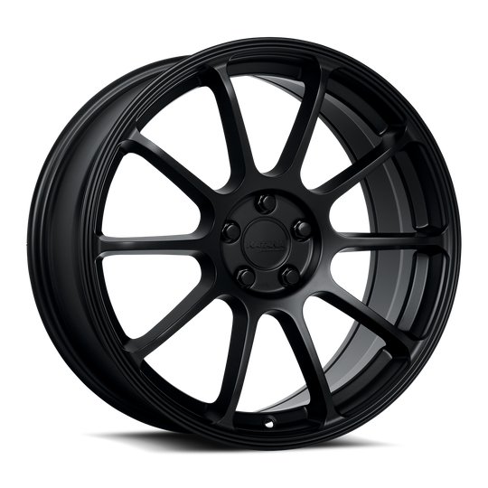 KR07-188052MB - Katana Racing KR07 18X8 5X112 ET 40mm Matte Black - Katana Racing Wheels Canada
