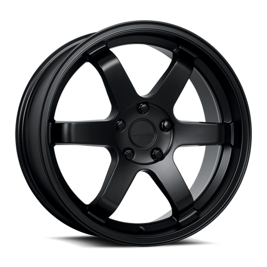KR08-188045MB - Katana Racing KR08 18X8 5X120 ET 40mm Matte Black - Katana Racing Wheels Canada