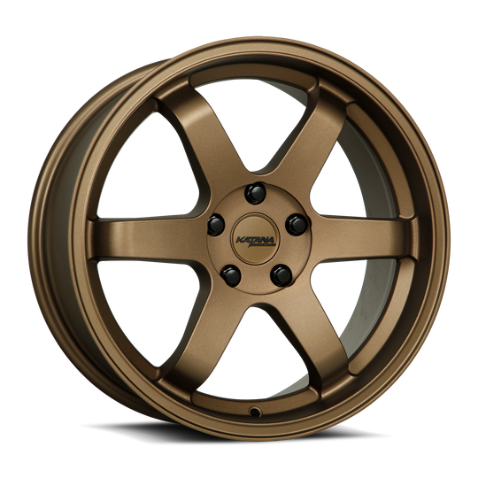 KR08-188050MR - Katana Racing KR08 18X8 5X100 ET 40mm Matte Bronze - Katana Racing Wheels Canada