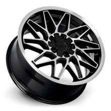 Charger l'image dans la galerie, KR09-188008GBF - Katana Racing KR09 18X8 5X108 / 5X114.3 ET 40mm Gloss Black Machined Face - Katana Racing Wheels Canada