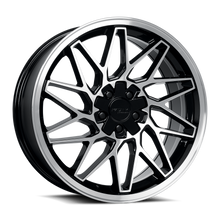 Load image into Gallery viewer, KR09-188012GBF - Katana Racing KR09 18X8 5X112 / 5X114.3 ET 40mm Gloss Black Machined Face - Katana Racing Wheels Canada
