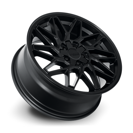 KR09-188014GB - Katana Racing KR09 18X8 5X120 / 5X114.3 ET 40mm Matte Black - Katana Racing Wheels Canada