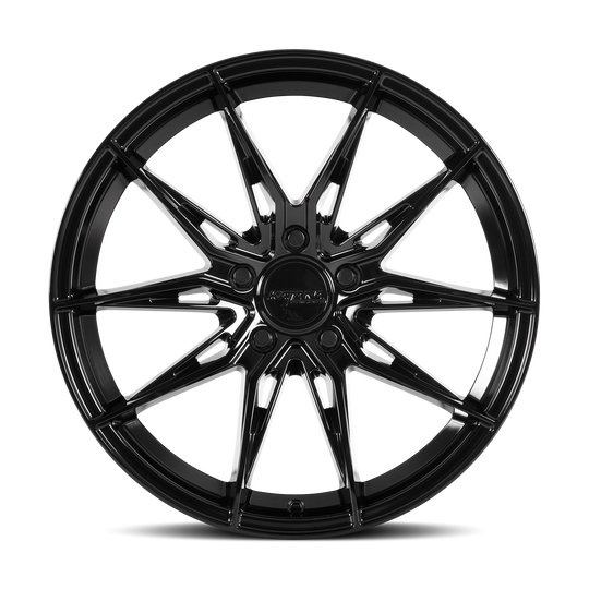 KR10-188050GB - Katana Racing KR10 18X8 5X100 ET 40mm Gloss Black - Katana Racing Wheels Canada