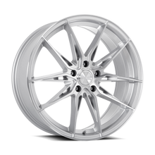 Charger l'image dans la galerie, KR10-208552GSF - Katana Racing KR10 20X8.5 5X112 ET 40mm Gloss Silver Machined Face - Katana Racing Wheels Canada