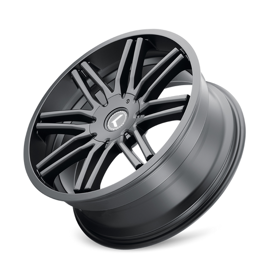 KR141-8811B40 - Kraze Cray 18X8 5X110 / 5X115 ET 40mm Satin Black - Kraze Wheels Canada