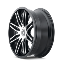 Charger l'image dans la galerie, KR141-8803BM40 - Kraze Cray 18X8 5X100 / 5X114.3 ET 40mm Gloss Black Machined - Kraze Wheels Canada