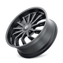 Charger l'image dans la galerie, KR142-22937B30 - Kraze Scrilla 22X9.5 6X135 / 6X139.7 ET 30mm Satin Black - Kraze Wheels Canada