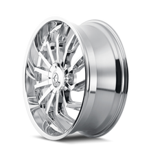 Load image into Gallery viewer, KR142-22918C18 - Kraze Scrilla 22X9.5 5X115 / 5X120 ET 18mm Chrome - Kraze Wheels Canada