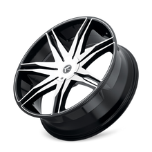 Charger l'image dans la galerie, KR143-22983BM18 - Kraze Epic 22X9.5 6X139.7 /  ET 18mm Gloss Black Machined - Kraze Wheels Canada