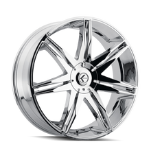 Load image into Gallery viewer, KR143-26152C18 - Kraze Epic 26X10 5X127 / 5X139.7 ET 18mm Chrome - Kraze Wheels Canada