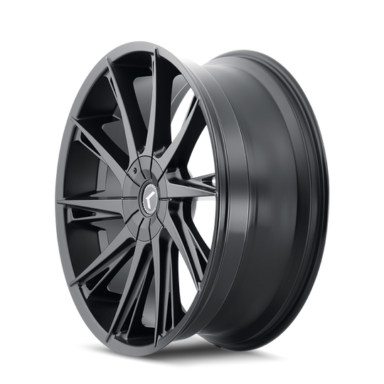 KR144-24937B30 - Kraze Swagg 24X9.5 6X135 / 6X139.7 ET 30mm Satin Black - Kraze Wheels Canada