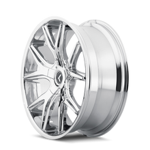 Charger l'image dans la galerie, KR146-24937C30 - Kraze Spltz 24X9.5 6X135 / 6X139.7 ET 30mm Chrome - Kraze Wheels Canada