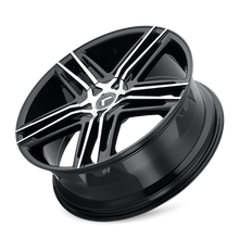 Load image into Gallery viewer, KR157-8811BM40 - Kraze Hella 18X8 5X110 / 5X115 ET 40mm Gloss Black Machined - Kraze Wheels Canada