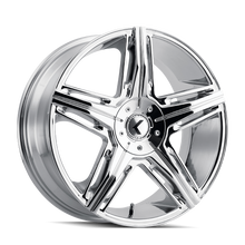 Charger l'image dans la galerie, KR158-2807C40 - Kraze Hype 20X8.5 5X112 / 5X114.3 ET 40mm Chrome - Kraze Wheels Canada