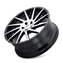 Charger l'image dans la galerie, KR181-22845BM40 - Kraze Spinner 22X8.5 5X112 /  ET 40mm Gloss Black Machined - Kraze Wheels Canada