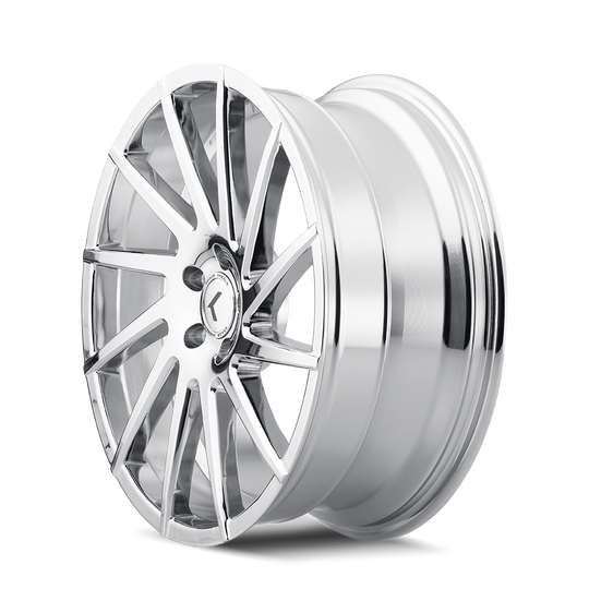 KR181-8865C40 - Kraze Spinner 18X8 5X114.3 /  ET 40mm Chrome - Kraze Wheels Canada