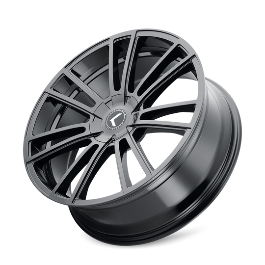 KR183-2860GB38 - Kraze Spectra 20X8.5 5X110 / 5X127 ET 38mm Gloss Black - Kraze Wheels Canada