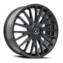 Charger l'image dans la galerie, KR185-8814B40 - Kraze Double Down 18X8 5X108 / 5X114.3 ET 40mm Gloss Black - Kraze Wheels Canada