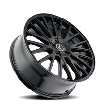 Charger l'image dans la galerie, KR185-2818B38 - Kraze Double Down 20X8.5 5X115 / 5X120 ET 38mm Gloss Black - Kraze Wheels Canada